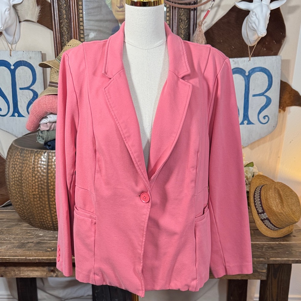 Torrid Vibrant Pink Blazer